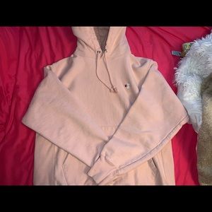 pink champion reverse weave hoodie💕💕